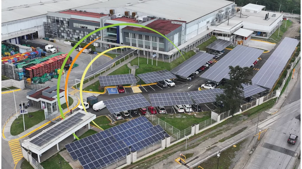 Sistema solar en estacionamientos
